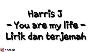 Harris J  You are my Life Lirik dan terjemah Bahasa Indonesia [upl. by Grondin]