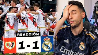 REACCIONES DE UN HINCHA Rayo Vallecano vs Real Madrid 11 HORRIBLE PARTIDO [upl. by Asus]