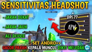 SET ANDRO BRUTAL 100 HEADSHOT 🔥 SENSITIVITAS HEADSHOT TERBARU SETELAH UPDATE 2024WORK ALL DEVICE🥶 [upl. by Reseta]