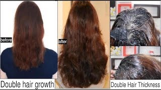 How to Double your Hair Growth amp Thickness in 1 Month [upl. by Ailad]