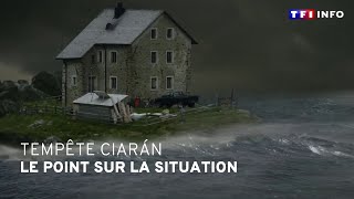 Tempête Ciarán  son parcours heure par heure sommesnous mieux protégés  TF1 fait le point [upl. by Aylmar]