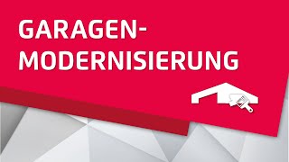 GARAGENMODERNISIERUNG  ZAPF modernisiert und renoviert Ihre Garage [upl. by Broeder561]