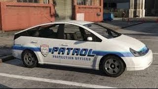 GTA V Story Mode  Secret amp Rare Vehicle  MERRYWEATHER Dock Patrol Car [upl. by Anayrb]