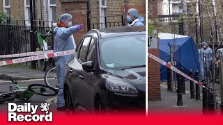 Hackney murder probe Four held after man stabbed to death on Boxing Day [upl. by Suiram]