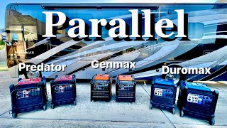 Paralleling the Genmax 9K Duromax 9K and Predator 95K [upl. by Yragerg]