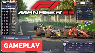 F1 Manager 2023  GAMEPLAY [upl. by Neersan192]