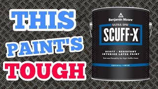 This Paint is DURABLE  Benjamin Moore Scuff X Review [upl. by Osy617]