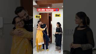 Life after marriage❤️ youtubeshorts shorts ytshorts couple marriage simrit [upl. by Kere]