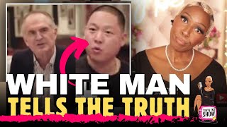 White Man Tells the TRUTH to Asian Man at Dinner Says the Quiet Part Out Loud [upl. by Edik263]