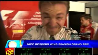 Nico Rosberg wins Spanish Grand Prix [upl. by Dail20]