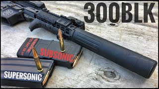 Suppressed 300 AAC Blackout  How Quiet Is It Silencer Series Ep 02 [upl. by Clarkin]