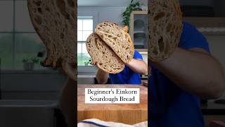 New Recipe Beginner’s Einkorn Sourdough Bread 🍞sourdoughbread sourdough [upl. by Maibach]