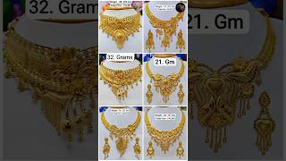 Fancy Necklace Designs Gold Necklaces Designs Pictures Gold Necklace Designs2024 necklace EP 61 [upl. by Adierf]