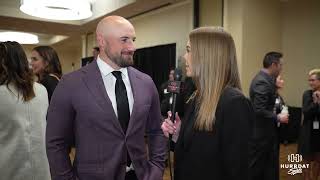 Former Husker Rex Burkhead Talks 2013 Spring Game and Retirement  Team Jack Gala INTERVIEW [upl. by Lauritz266]