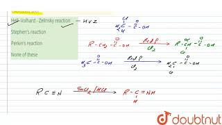 Which reaction is suitable for the preparation of alphachloroacetic acid  12  NEET MOCK TEST [upl. by Reniti]