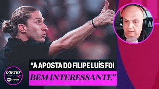 FLAMENGO VENCEU O CORINTHIANS NA ESTREIA DO FILIPE LUÍS ANDRÉ ANALISA O JOGO E AS POLÊMICAS [upl. by Bills]