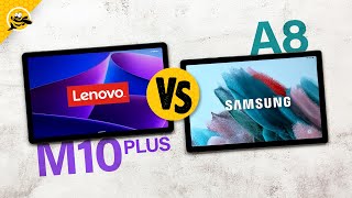 Lenovo Tab M10 Plus 3rd Gen 2022 vs Galaxy Tab A8  Who Wins [upl. by Humberto]