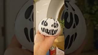 Pumpkin time 🎃 paint pumpkin vlog painting art halloween spooky creepy shorts [upl. by Issor206]