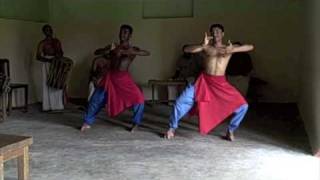 kathakali actor training 2 [upl. by Mahtal]