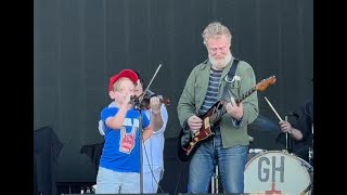 Glen Hansard quotStar StarPure Imaginationquot w 6yearold Bowie Ohana Festival Dana Point 92824 [upl. by Lodhia]