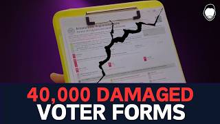 Arizonas 40000 Damaged Voter Forms Problem [upl. by Hakceber]