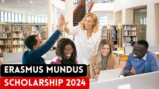 How to apply for Erasmus Mundus Scholarship 2024 [upl. by Aniles446]