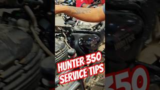 Hunter 350 maintenance hunter350 royalenfield service youtubeshorts youtube bike automobile [upl. by Marybelle]