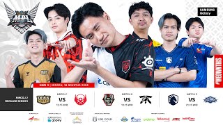 🔴 LIVE  MPL ID S14  Regular Season Hari 3 Minggu 2  Bahasa Indonesia [upl. by Eldwon282]