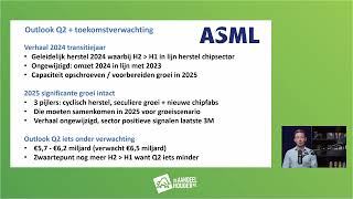 Alles over ASML cijfers orders en outlook [upl. by Hamilton]