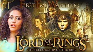 First Time Watching Reaction to The Lord of the Rings The Fellowship of the Ring  lotr Part 1 of 2 [upl. by Liva]