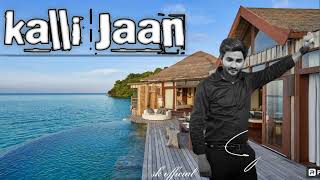 kalli Jaan song  new song kalli Jaan  sed song 2024  haryanvi sed song  sk official song [upl. by Janyte]