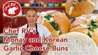 MONAY amp KOREAN CHEESE GARLIC BUNS [upl. by Aicilana]