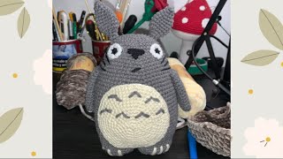 Totoro amigurumi Tutorial paso a paso Parte 1 [upl. by Ariak]