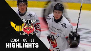 Highlights försäsong Västerås IK  Nybro Vikings 84 [upl. by Kila]