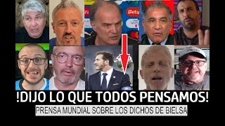 PRENSA MUNDIAL reacciona a las ACUSACIONES de BIELSA a la CONMEBOL y EEUU por la ORGANIZACION [upl. by Alice]