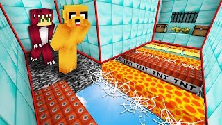 ¡NINGÚN NOOB PUEDE PASAR ESTA CARRERA DE TRAMPAS EN MINECRAFT 😂🔥 MINECRAFT DEATH RUN 8 [upl. by Ahcas]