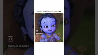 Little Krishna 🥰❤️ subscribe trending whatsappstatus littlekrishna [upl. by Kato]