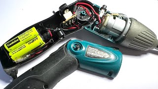 Makita cordless screwdriver disassembly [upl. by Kimmel237]