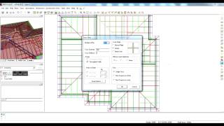 Designing a simple Hipped Roof on Mitek 2020 Software [upl. by Desimone965]