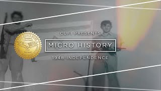 Micro History Israels Independence 1948 [upl. by Llert]