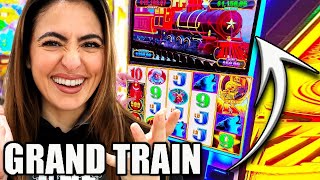 I LANDED The GRAND JACKPOT TRAIN and WON HUGE [upl. by Stannfield]