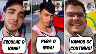 Youtubers Decidiram Meu Time no FIFA 25 [upl. by Akkinahs]