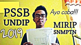 Informasi lengkap PSSB Undip 2019 Ayo coba [upl. by Lunsford]