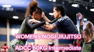 ADCC VEGAS MATCH COMPILATION 2024 WOMENS INTERMEDIATE JIUJITSU [upl. by Eidas]