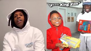 Lil Durk Sends Lil RT A Message After He Dissed King Von On Kai Cenat Stream [upl. by Vania]