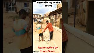 asake active travisscott viralvideo comedy skit skitcomedy [upl. by Twyla]