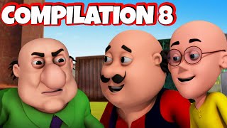 Motu Patlu Compilation 8  Motu Patlu Cartoon  Kidscartoon cartoon [upl. by Schmeltzer660]