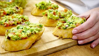 Diese Sandwiches werden in 1 Minute vom Tisch verschwinden Avocado Vorspeise Rezepte [upl. by Werdn315]