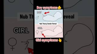 Nub Theory gender reveal scanning please check🥰viralvideo trending baby [upl. by Orteip620]