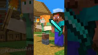 Raising blind Baby  MAIZEN Minecraft Animation shorts [upl. by Ayrad]